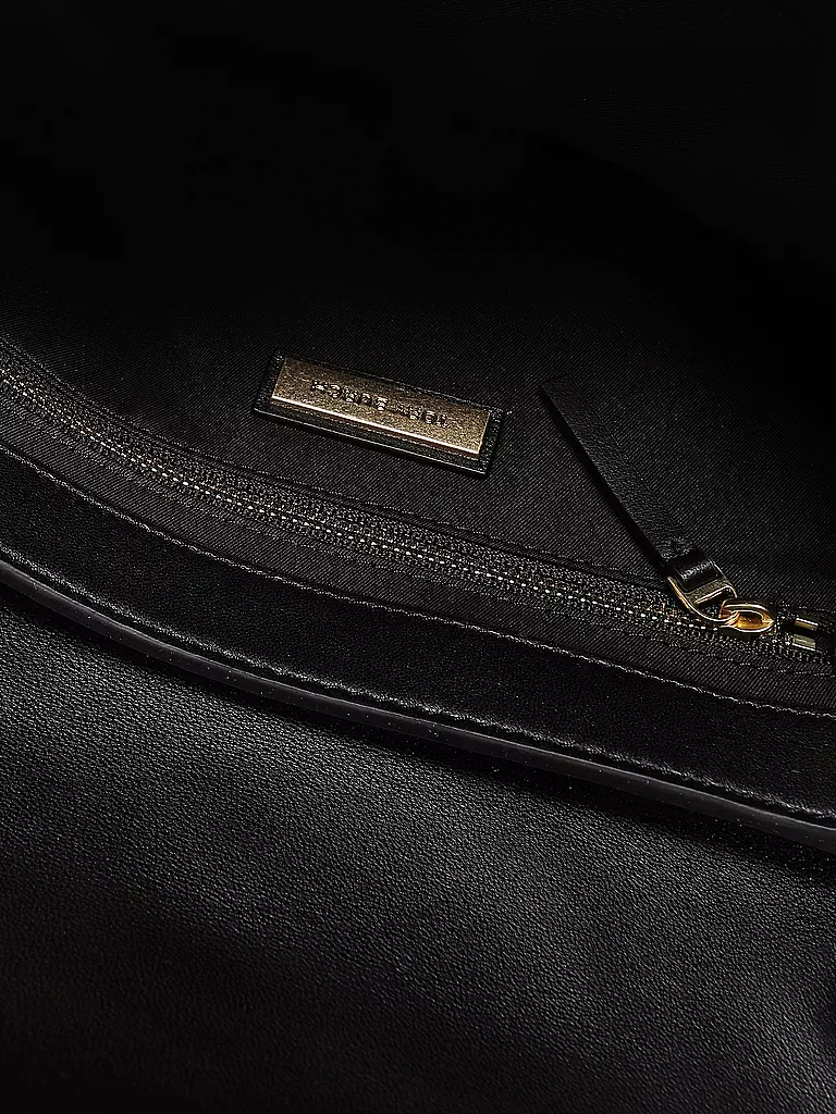 TORY BURCH | Ledertasche - Umhängetasche | schwarz