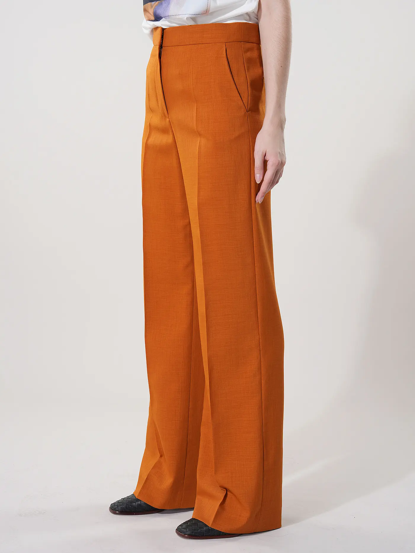 TORY BURCH | Marlenehose | camel