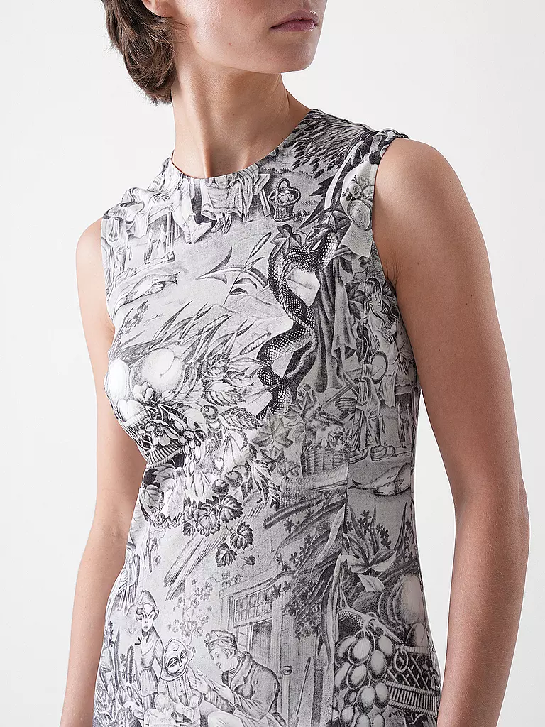TORY BURCH | Maxikleid | grau