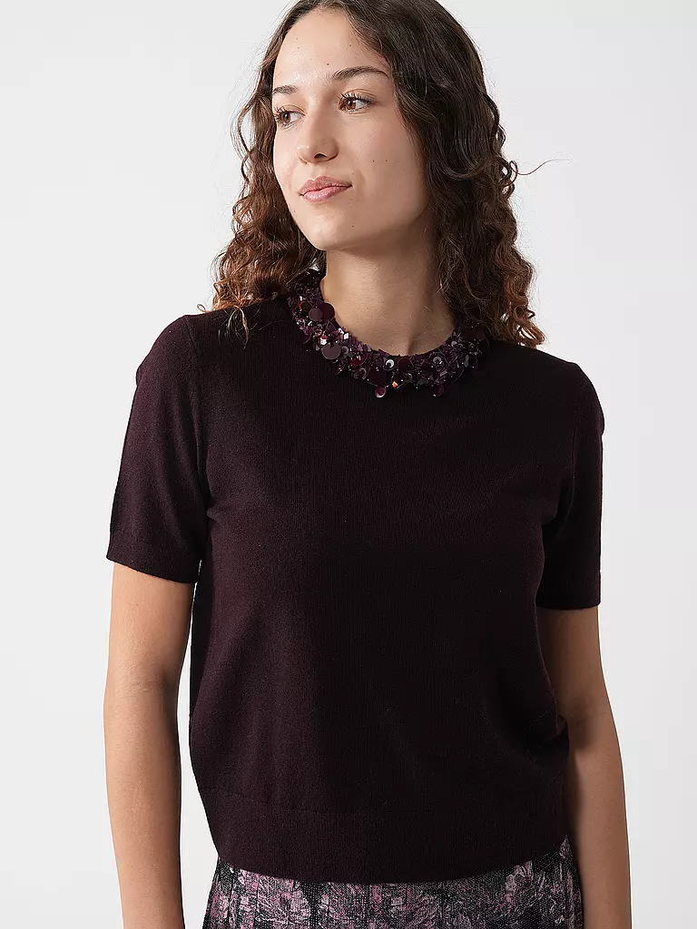 TORY BURCH | Pullover | dunkelrot