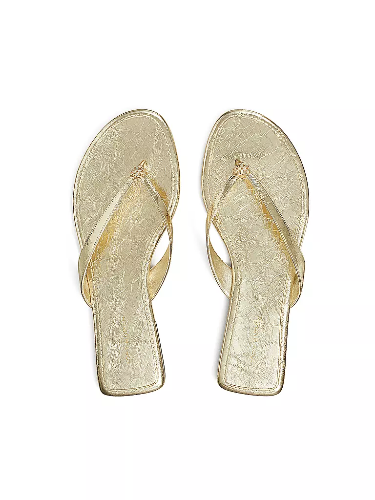 TORY BURCH | Sandalen - Zehentrenner | gold