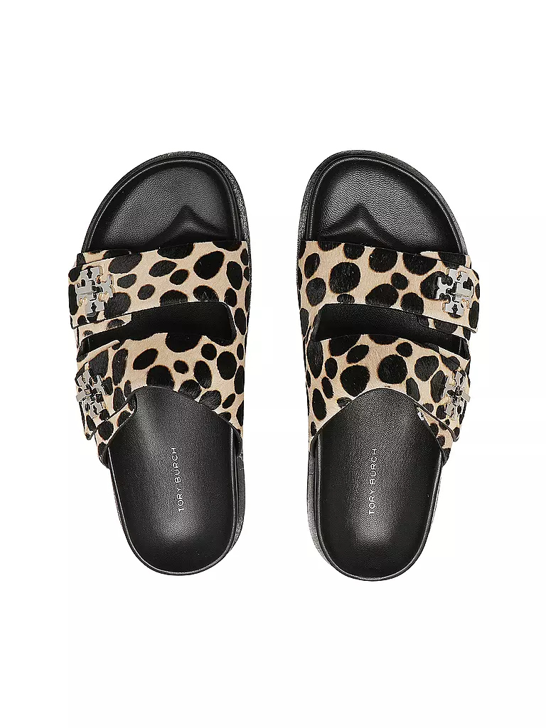TORY BURCH | Sandalen T-LOCK SPORT SLIDE | schwarz
