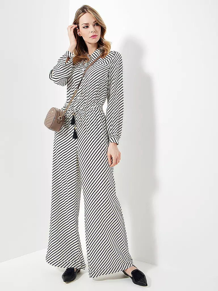 TORY BURCH | Seiden Overall | weiß