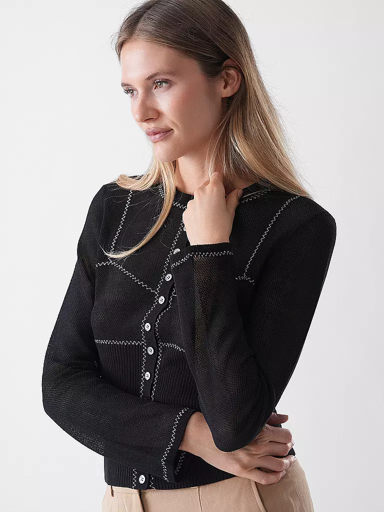 TORY BURCH | Strickjacke | schwarz