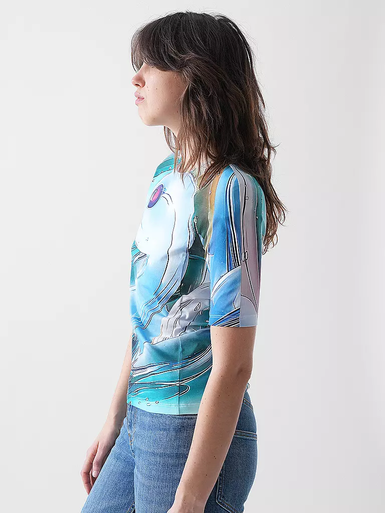 TORY BURCH | T-Shirt  | hellblau