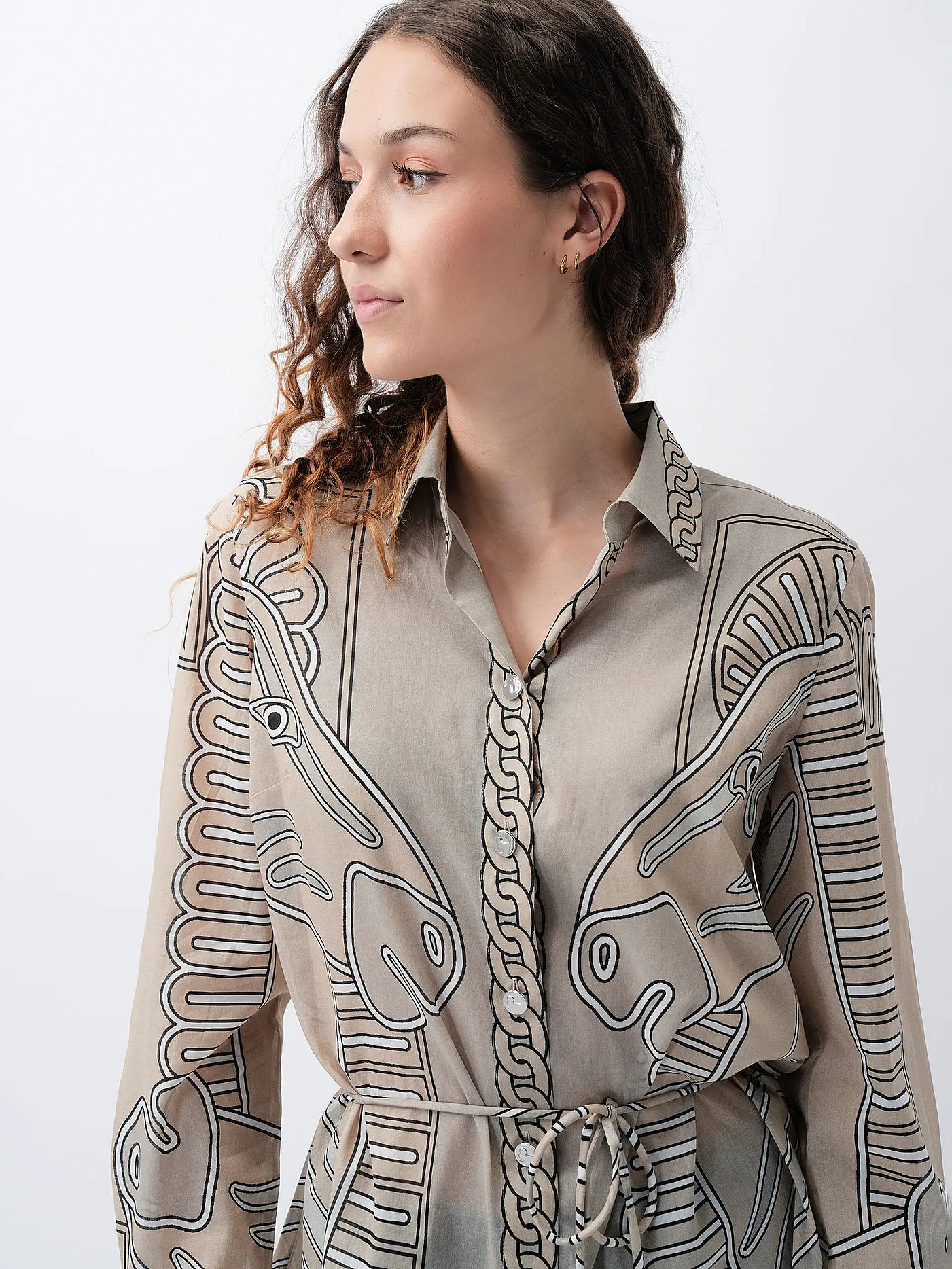 TORY BURCH | Tunika  | olive