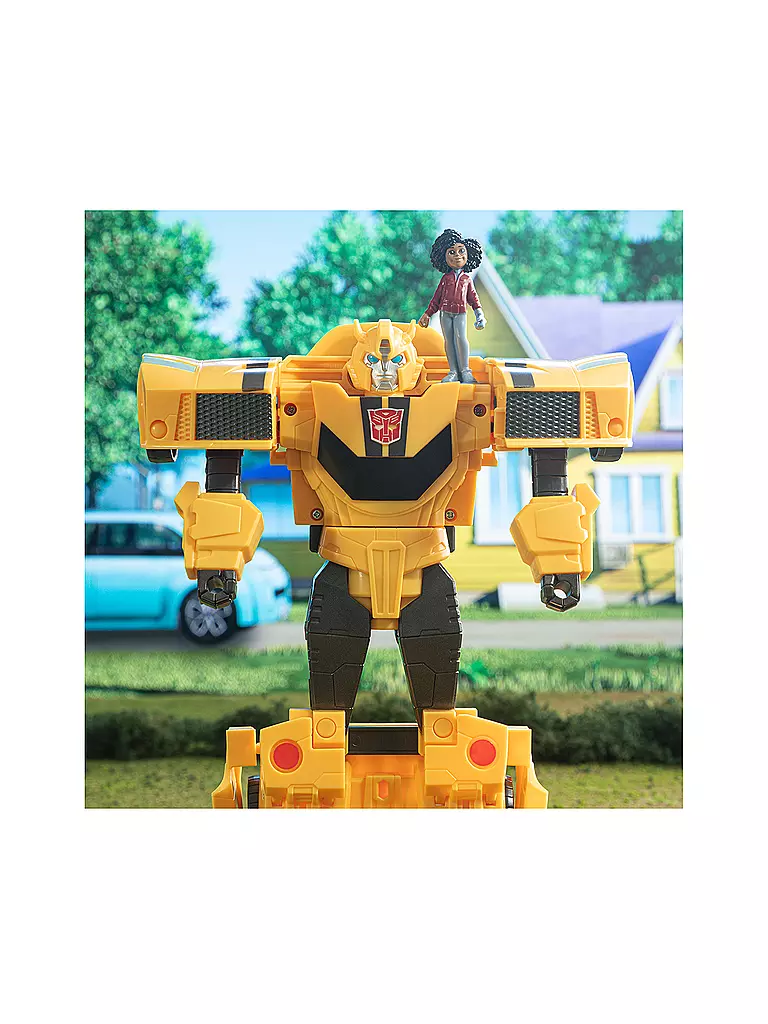 TRANSFORMERS  | Transformers Spielzeug EarthSpark Spin Changer Bumblebee und Mo Malto Figur | keine Farbe