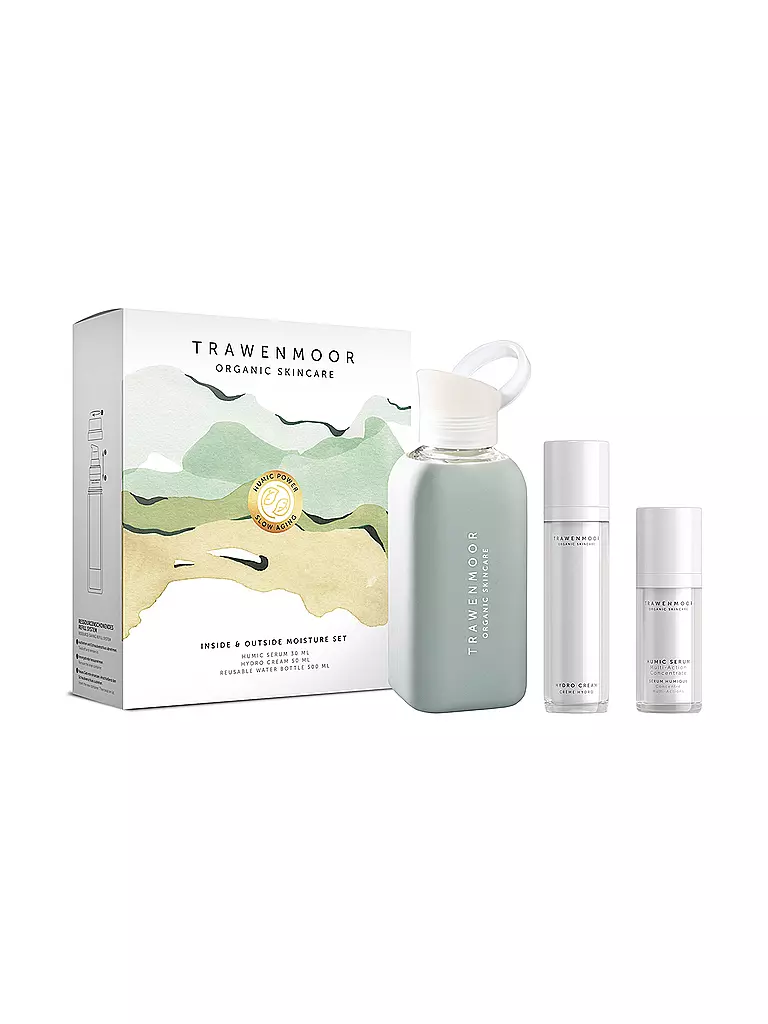 TRAWENMOOR | Geschenkset - Inside & Outside Moisture Set 30ml / 50ml / 500ml | keine Farbe