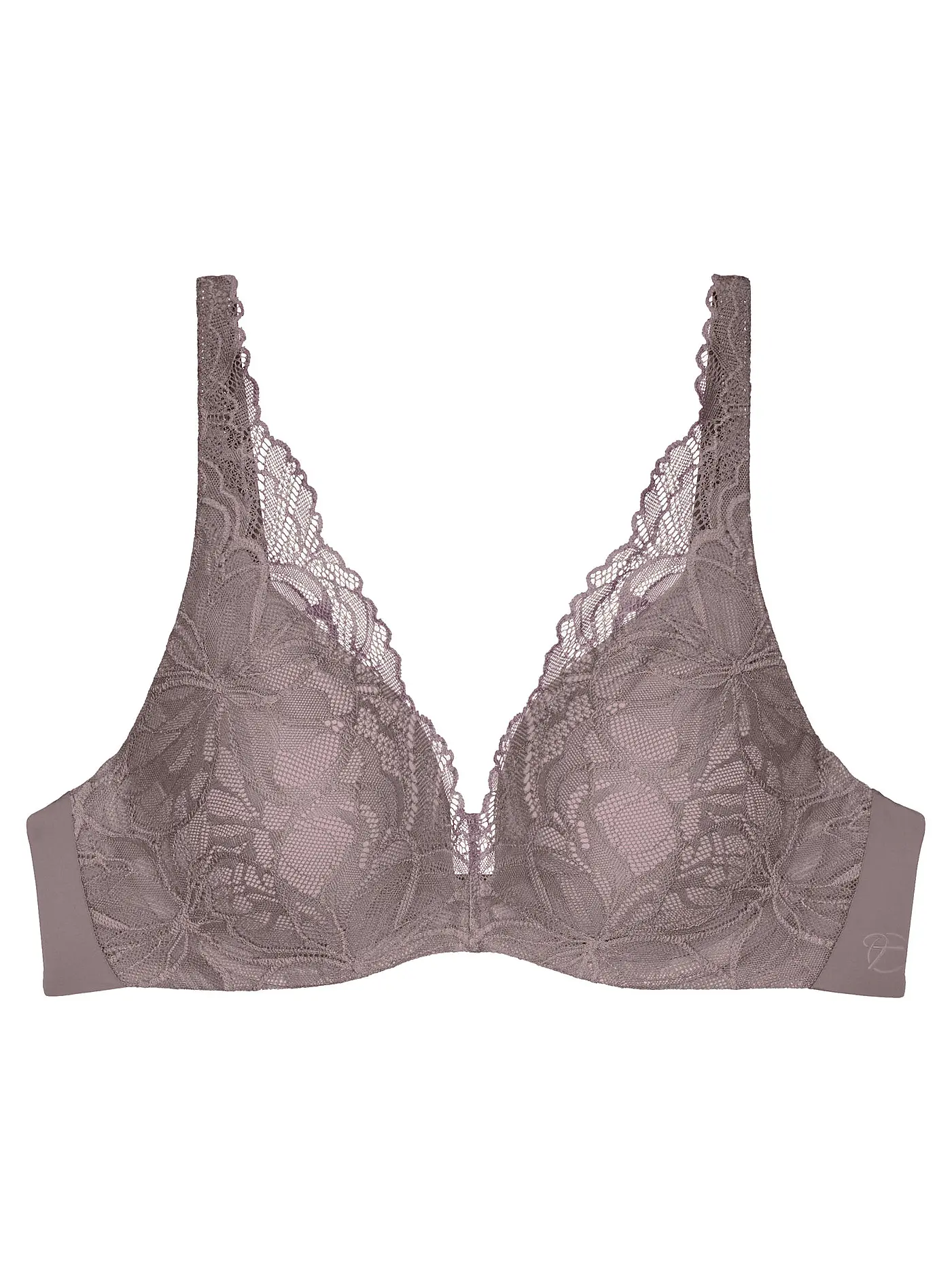 TRIUMPH | BH mit Bügel BODY MAKE-UP ILLUSION LACE black | grau