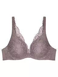 TRIUMPH | BH mit Bügel BODY MAKE-UP ILLUSION LACE  woodrose | grau