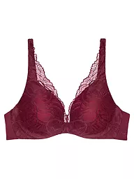 TRIUMPH | BH mit Bügel BODY MAKE-UP ILLUSION LACE  woodrose | dunkelrot