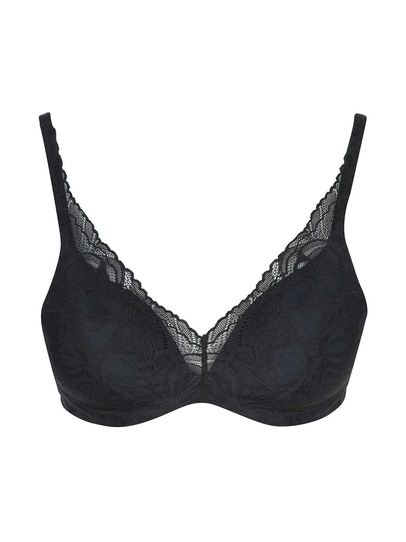 TRIUMPH | BH mit Bügel BODY MAKE-UP ILLUSION LACE black | schwarz