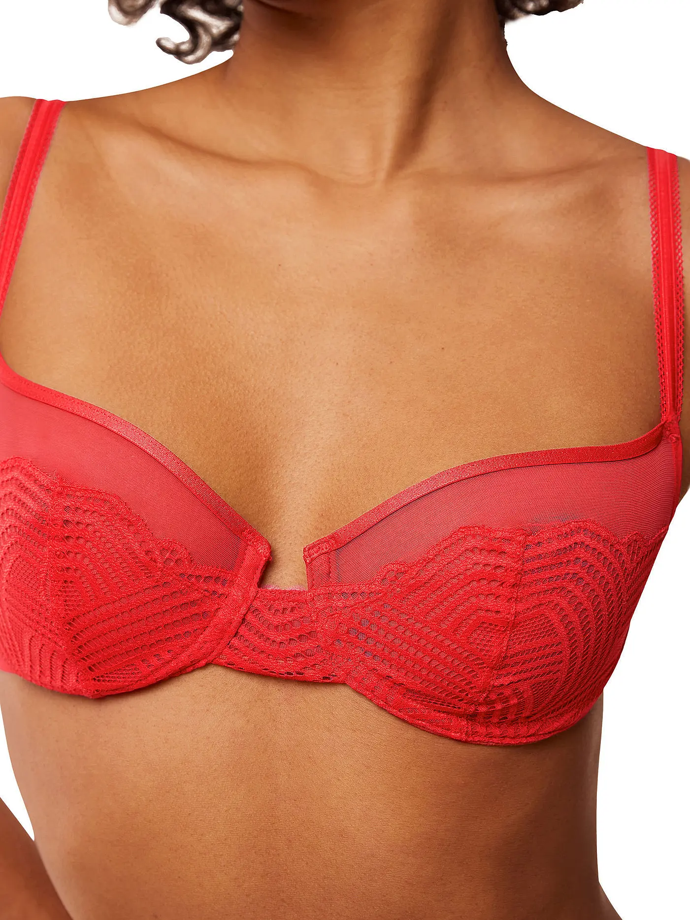 TRIUMPH | BH mit Bügel DELIGHTFUL SPOTLIGHT rouge | rot
