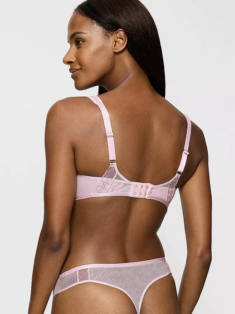 TRIUMPH | BH mit Bügel PALINA COSMIC HEARTBEAT vintage pink | schwarz