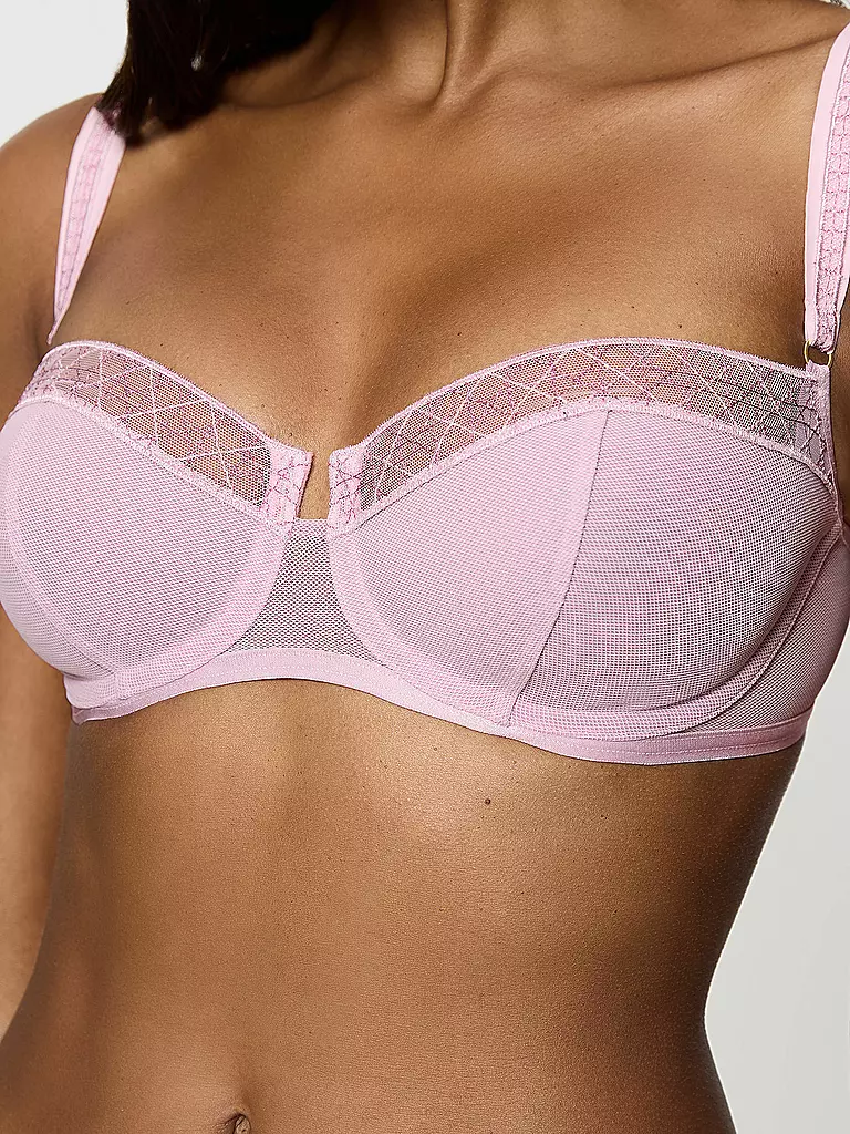 TRIUMPH | BH mit Bügel PALINA COSMIC HEARTBEAT vintage pink | schwarz