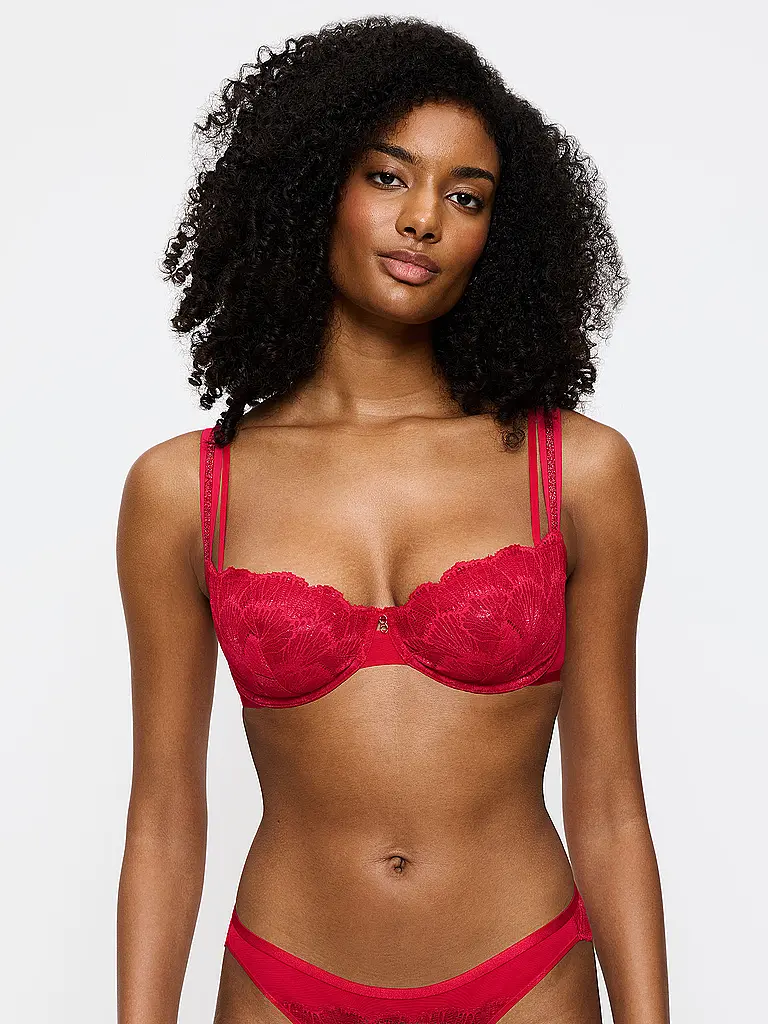 TRIUMPH | BH mit Bügel PALINA MOONLIGHT KISS  shanghai red | rot
