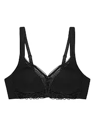 TRIUMPH | BH ohne Bügel Modern Lace white | schwarz
