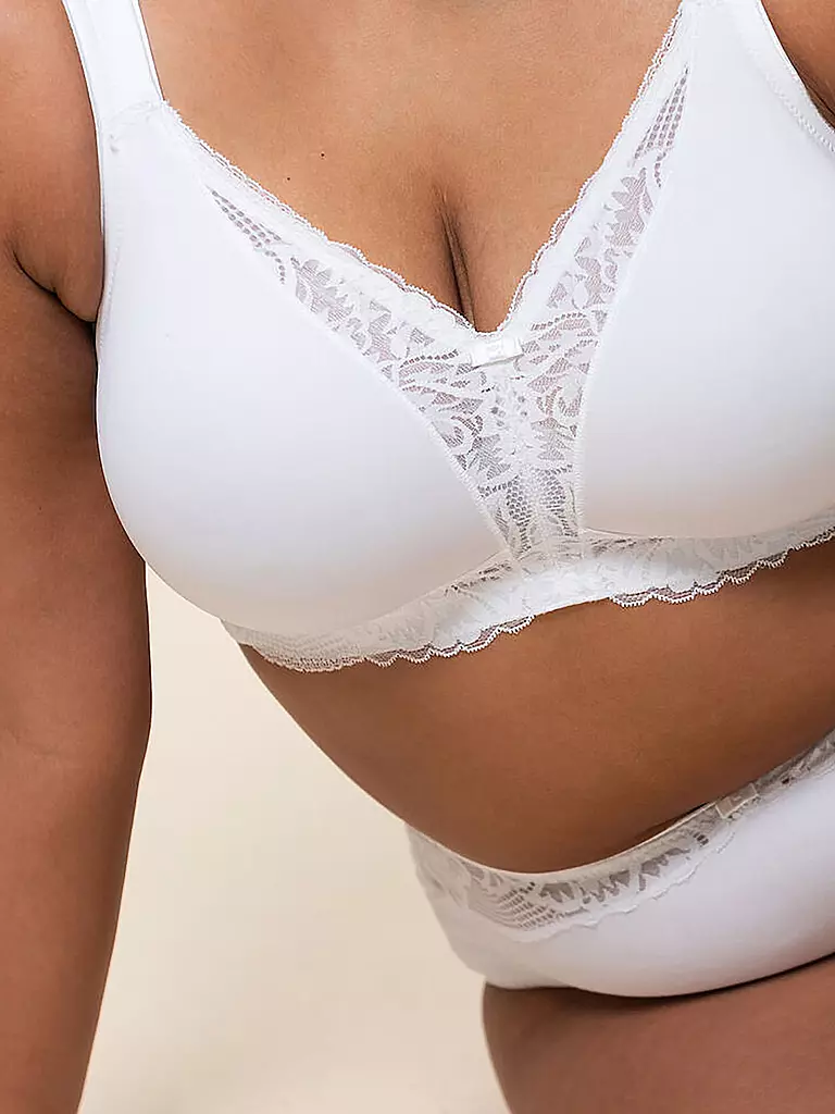 TRIUMPH | BH ohne Bügel Modern Lace white | weiss