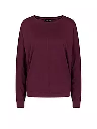 TRIUMPH | Loungewear Langarmshirt COZY COMFORT | dunkelrot