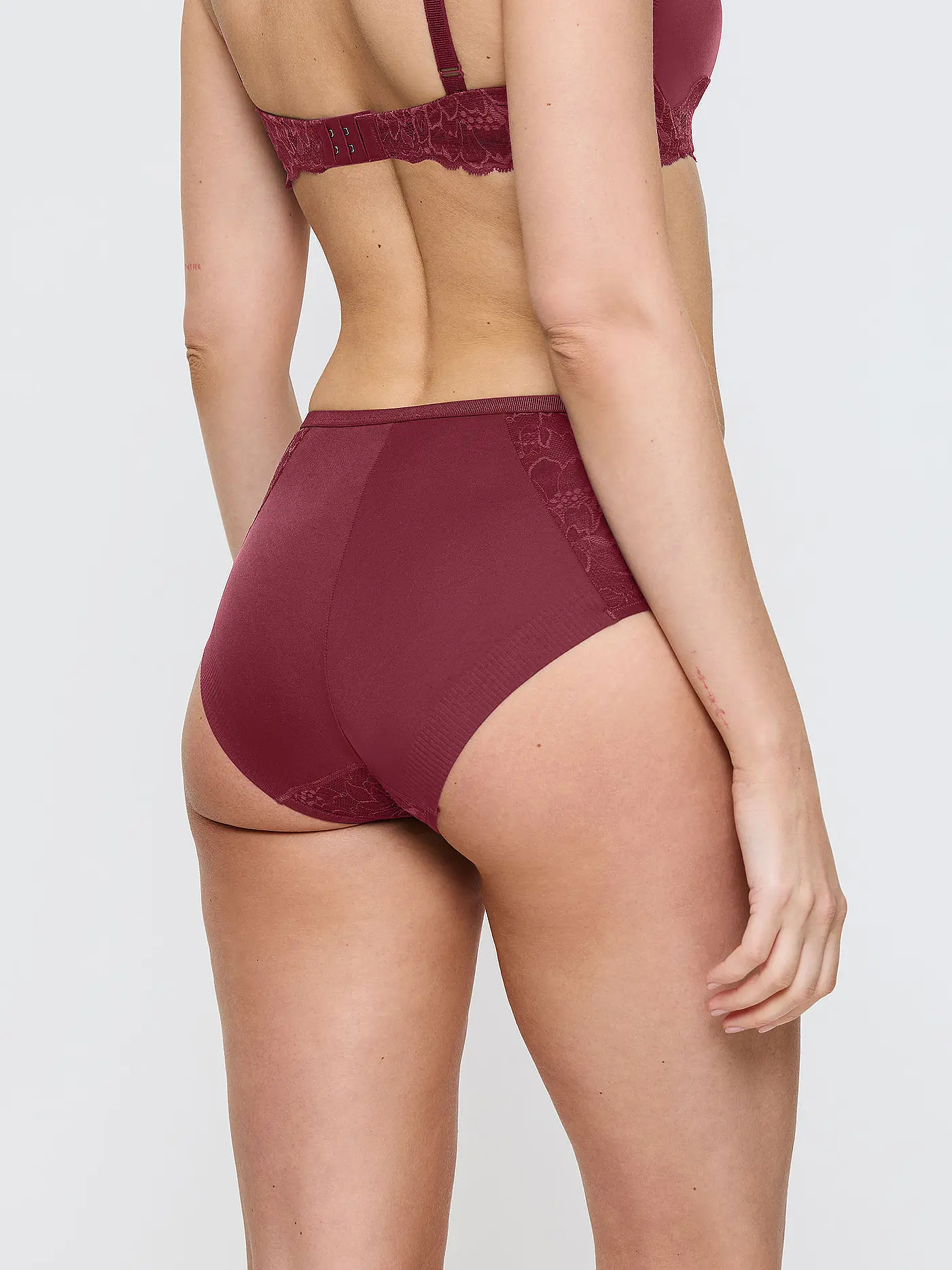 TRIUMPH | Slip AMOURETTE CHARM sweet marsala | dunkelrot