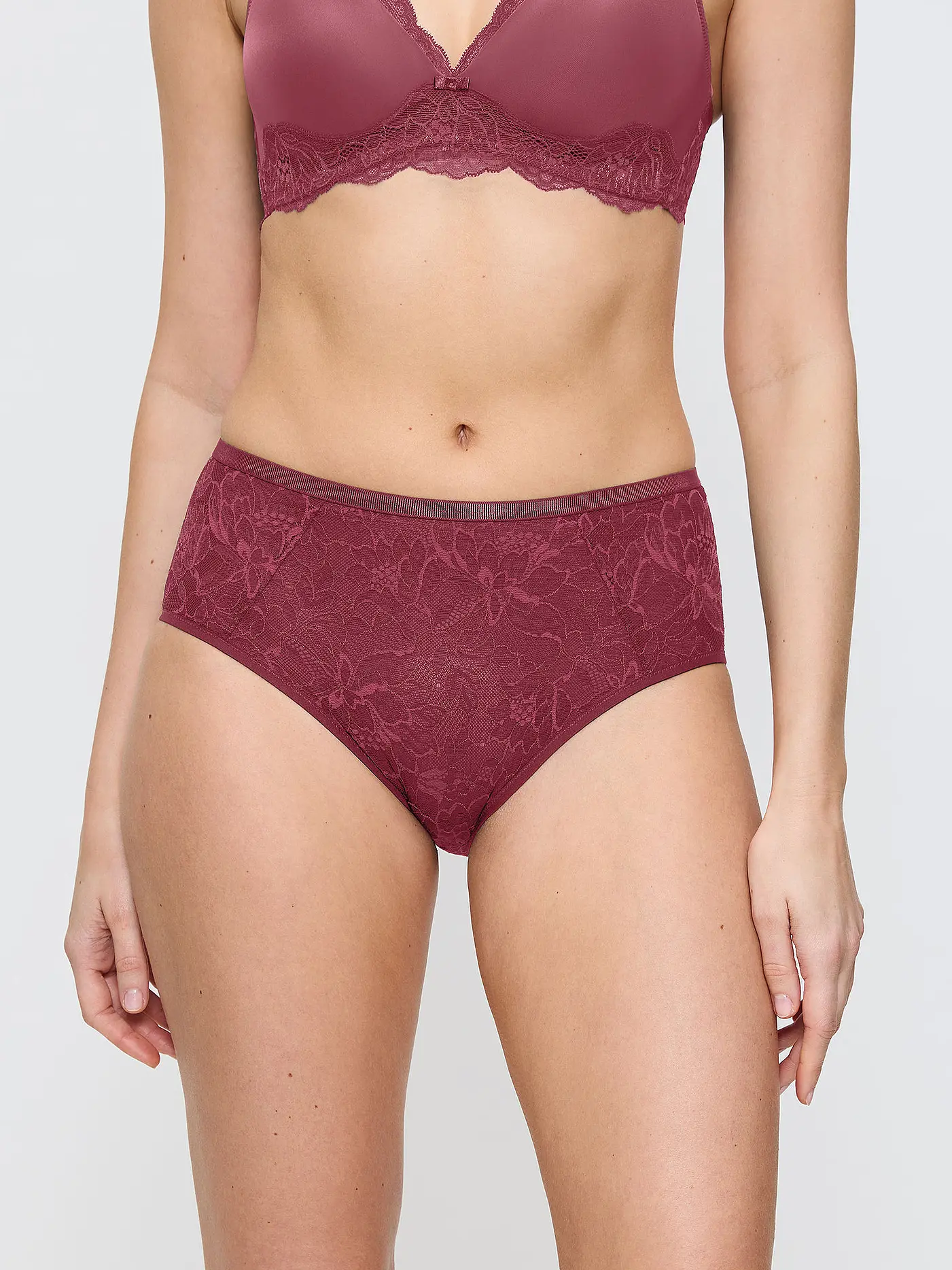 TRIUMPH | Slip AMOURETTE CHARM sweet marsala | dunkelrot