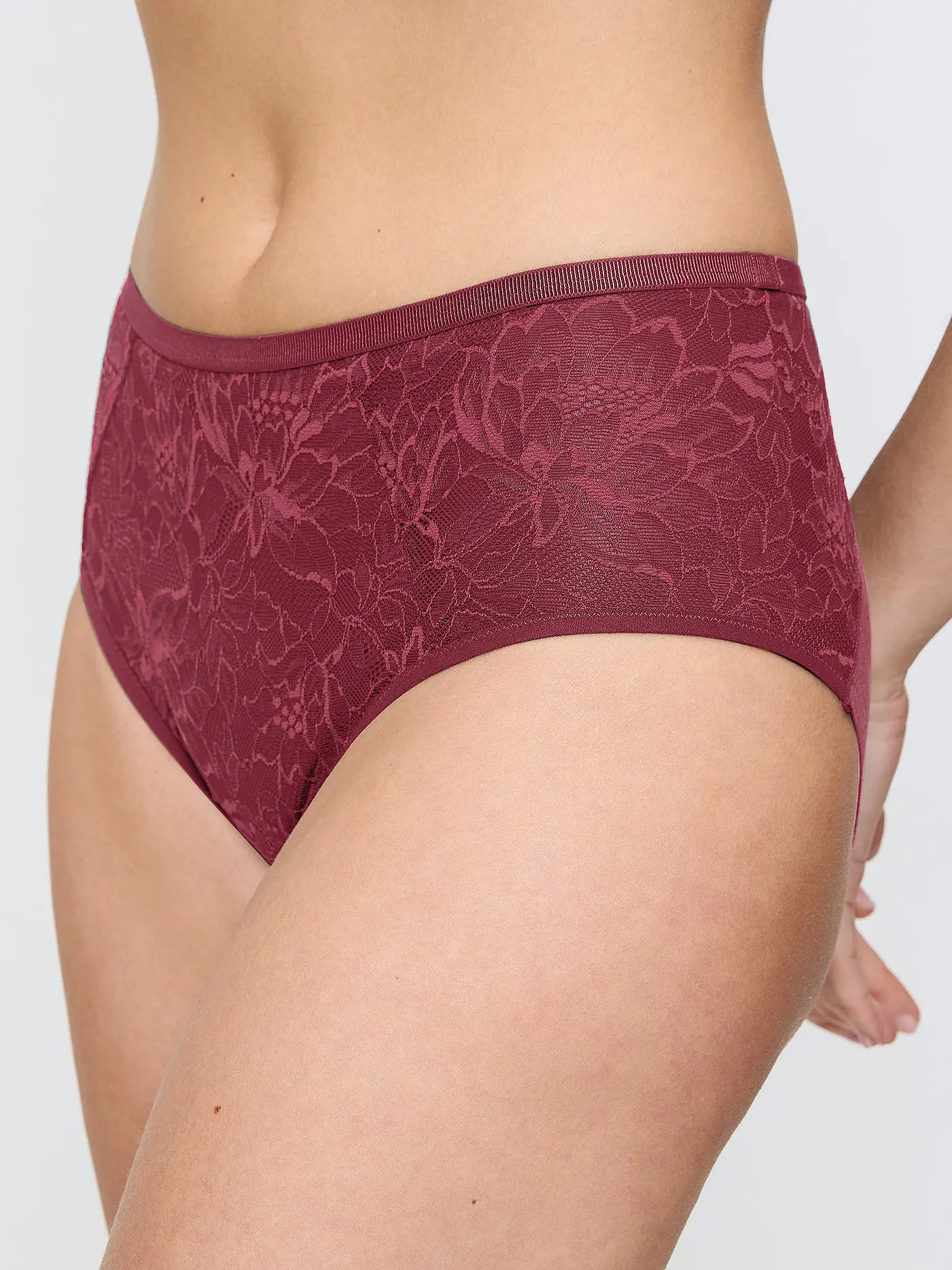 TRIUMPH | Slip AMOURETTE CHARM sweet marsala | dunkelrot