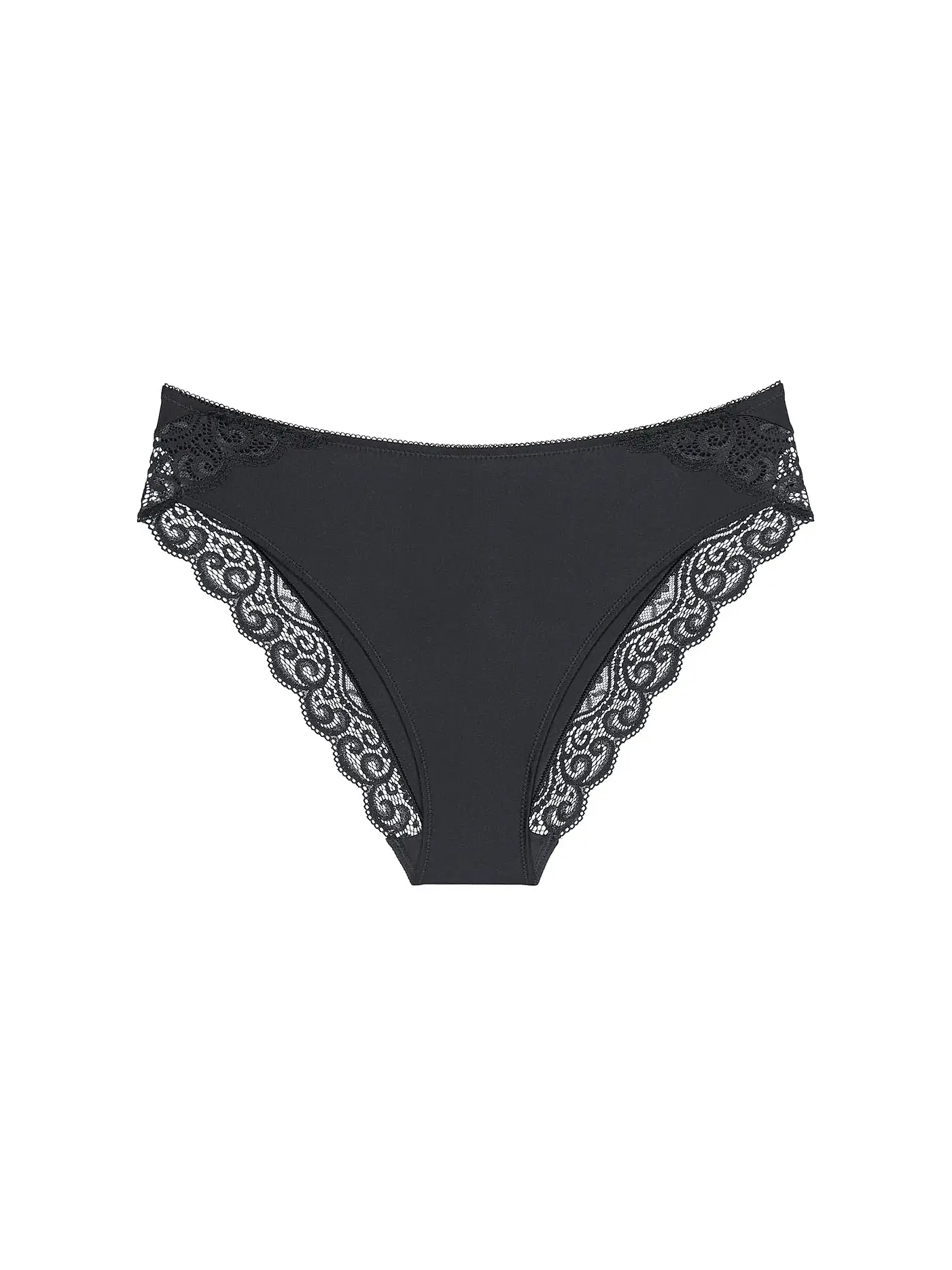 TRIUMPH | Slip AMOURETTE royal purple | schwarz