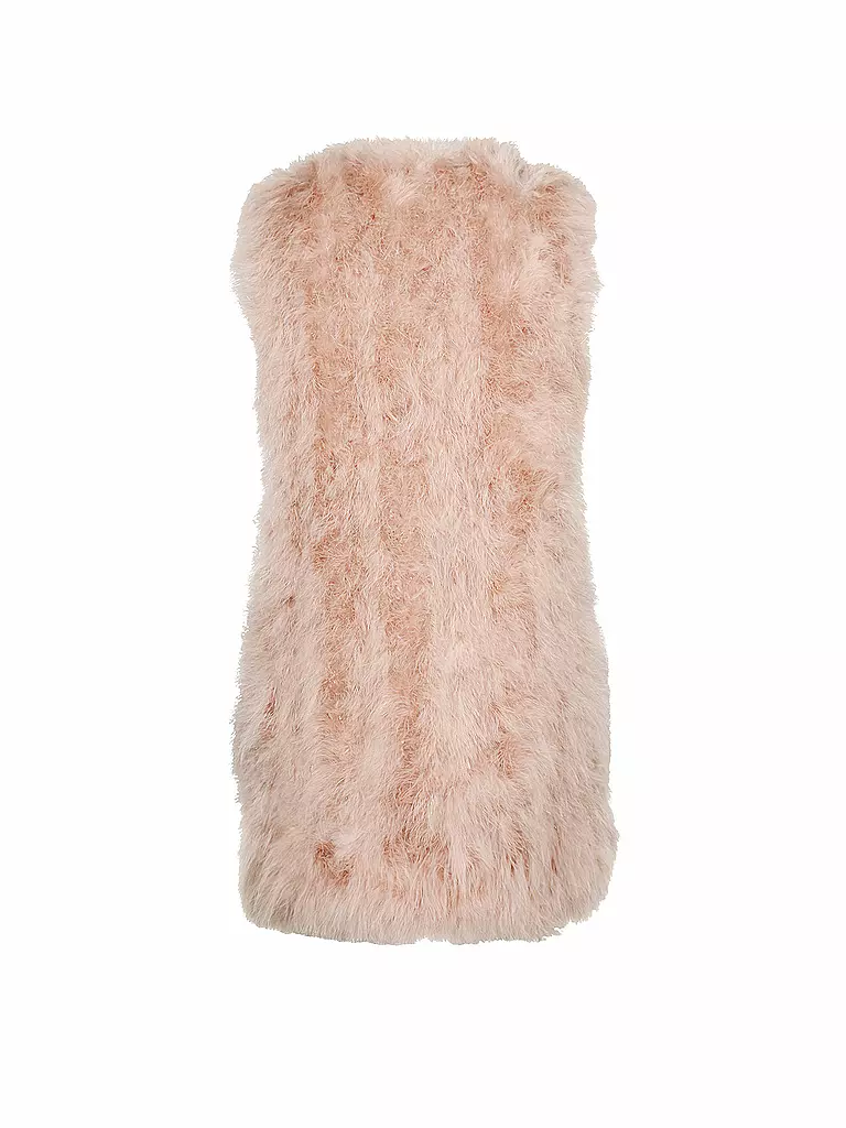 TWINSET | Gilet in Straussenfeder-Optik | 