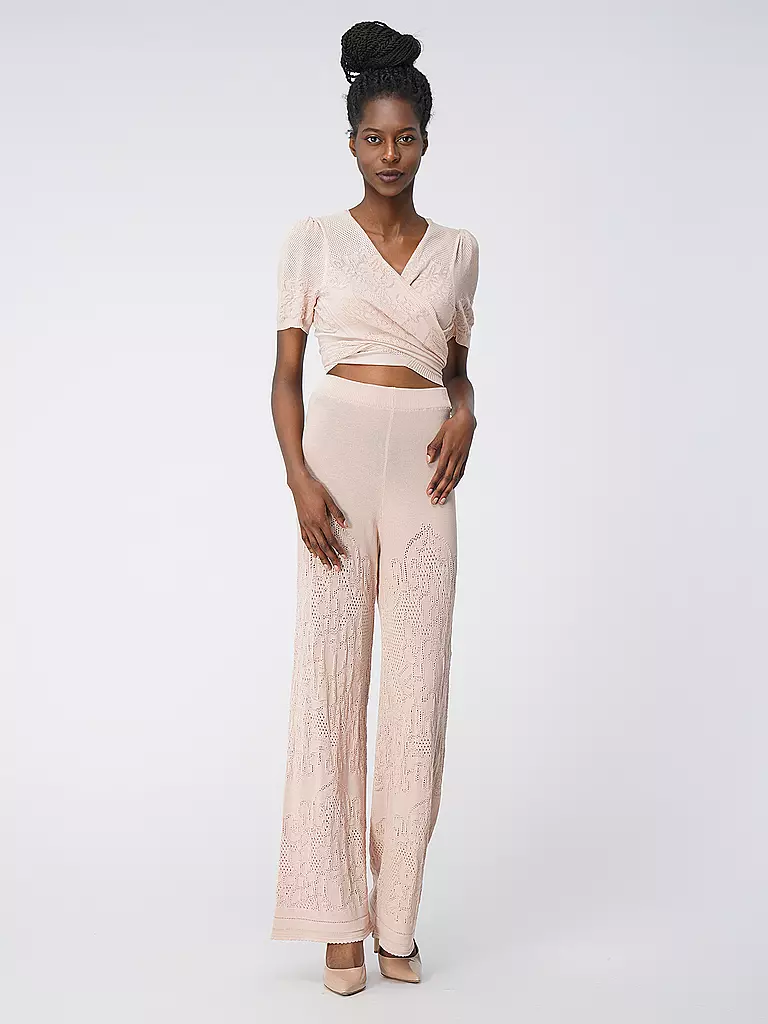 TWINSET | Marlenehose  | rosa