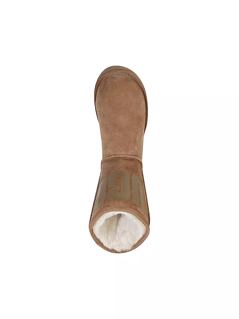 UGG | Boots "Classic Short Rubber Logo" | braun