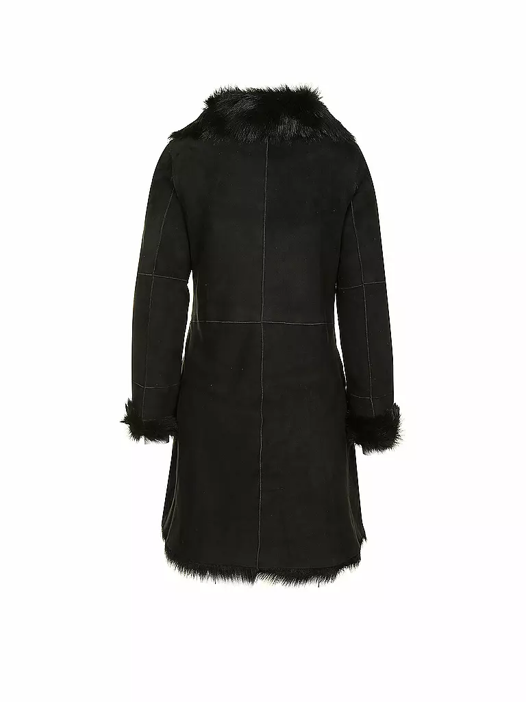 UGG | Lammfellmantel "Vanesa Toscana" | schwarz