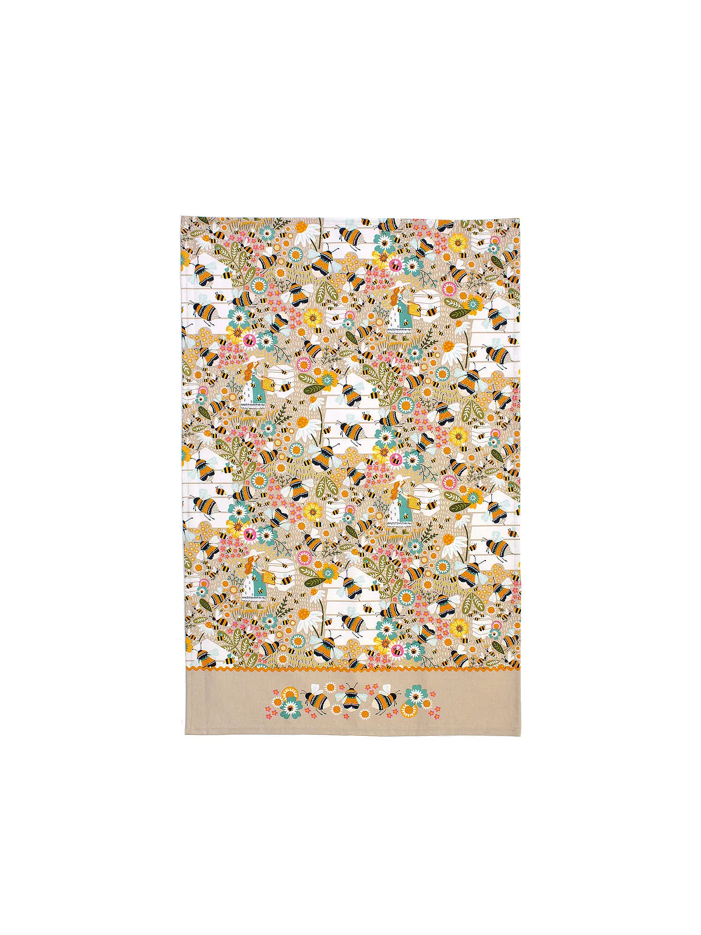 ULSTER WEAVERS | Geschirrtuch 45x75cm Vegetable Medley  | gelb