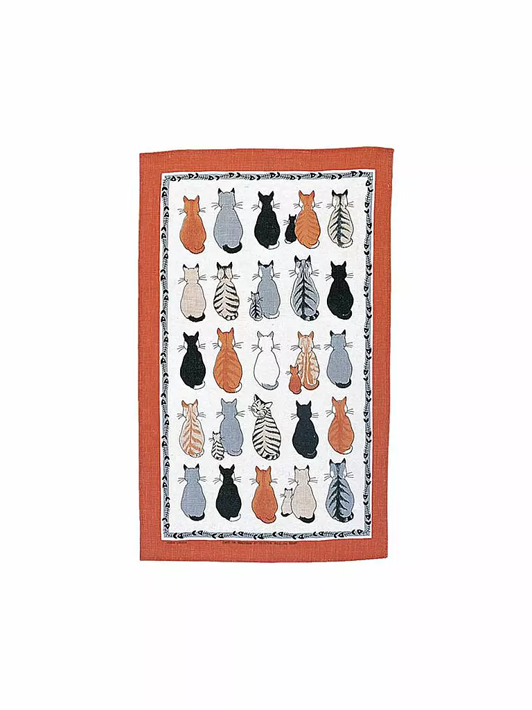 ULSTER WEAVERS | Geschirrtuch Cotton 45x75cm Cats in Waiting | bunt