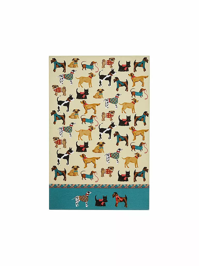 ULSTER WEAVERS | Geschirrtuch Cotton 45x75cm Hound Dog | bunt