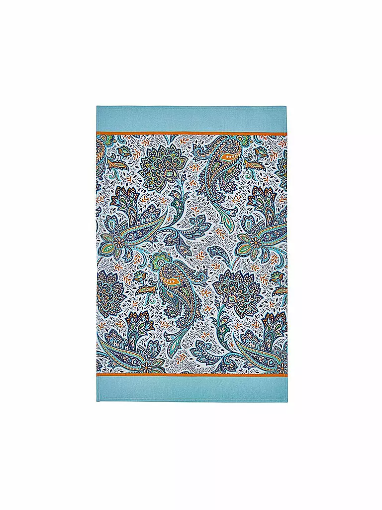 ULSTER WEAVERS | Geschirrtuch Cotton 45x75cm Italien Paisley | blau