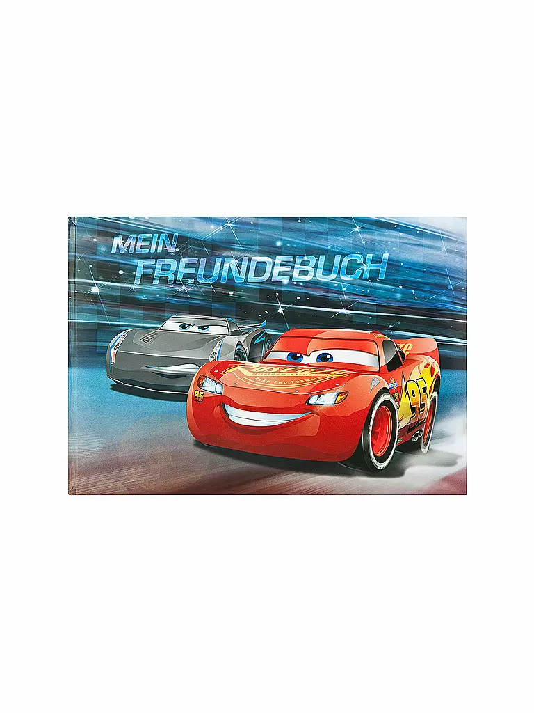 UNDERCOVER | Freundebuch "Cars" A5 | transparent