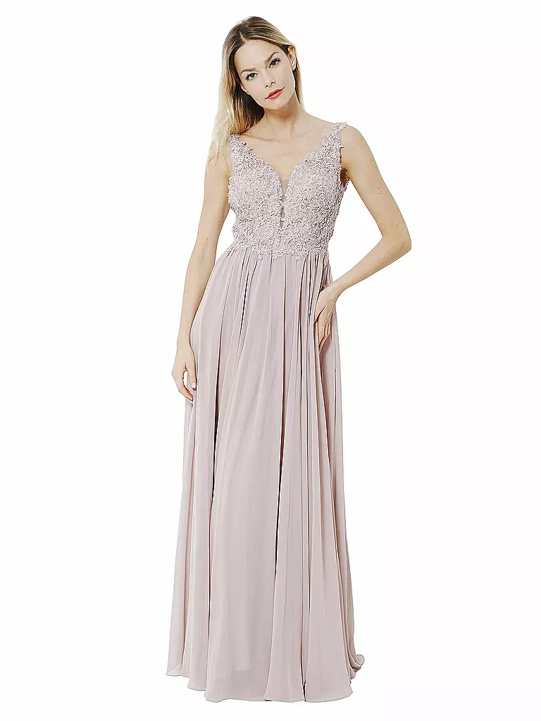 UNIQUE | Abendkleid | rosa