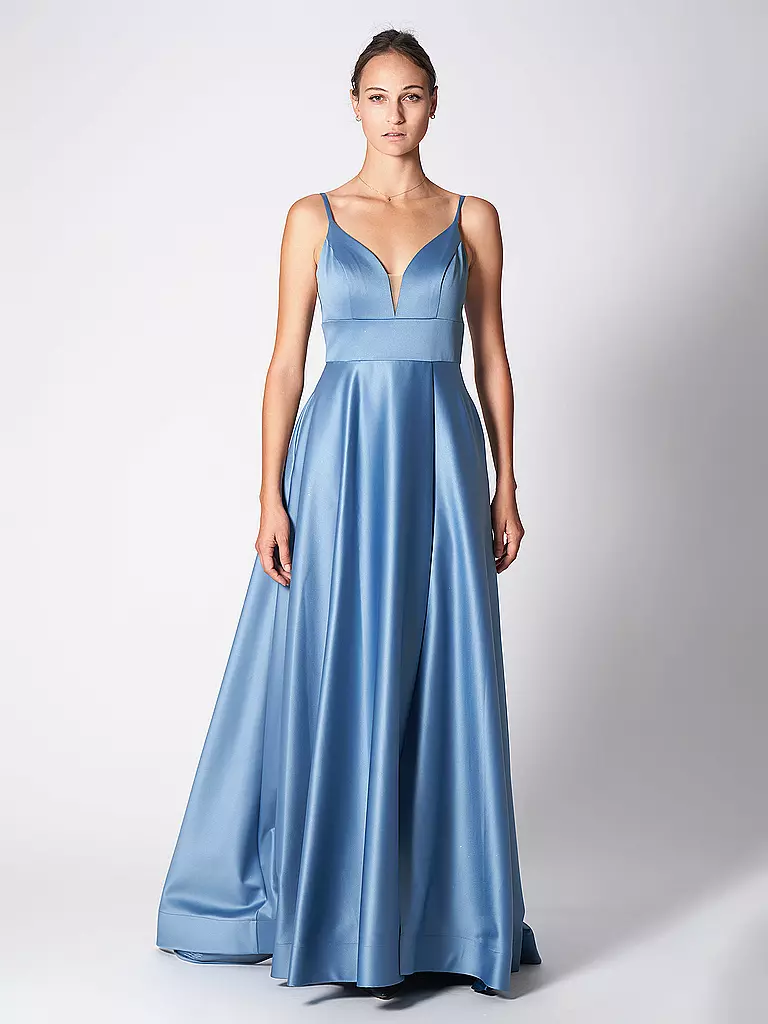 UNIQUE | Abendkleid | dunkelblau