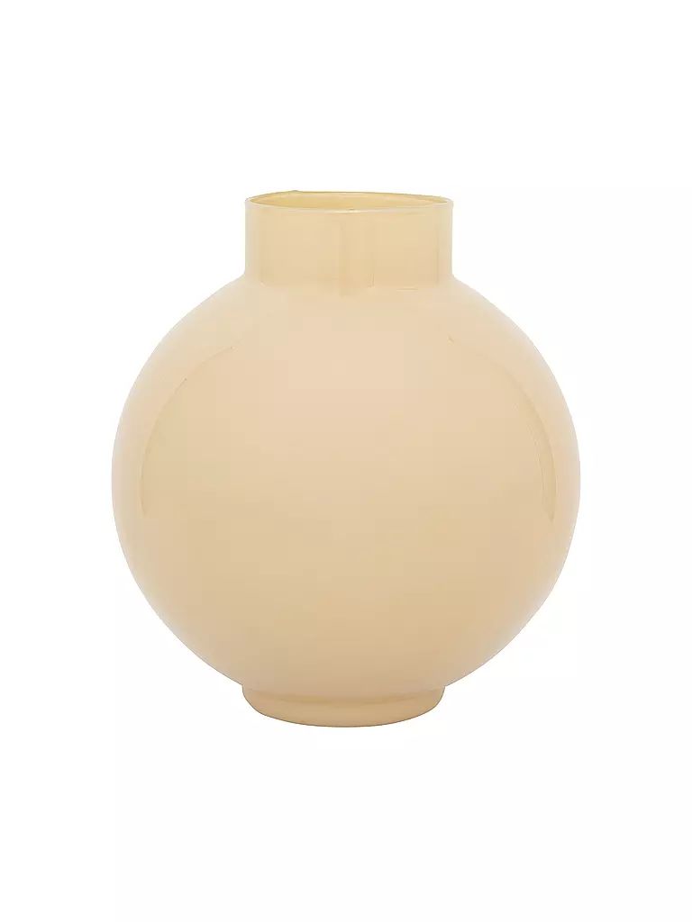 URBAN NATURE CULTURE | Vase DONNA 23x25,5cm Cocoon | gelb