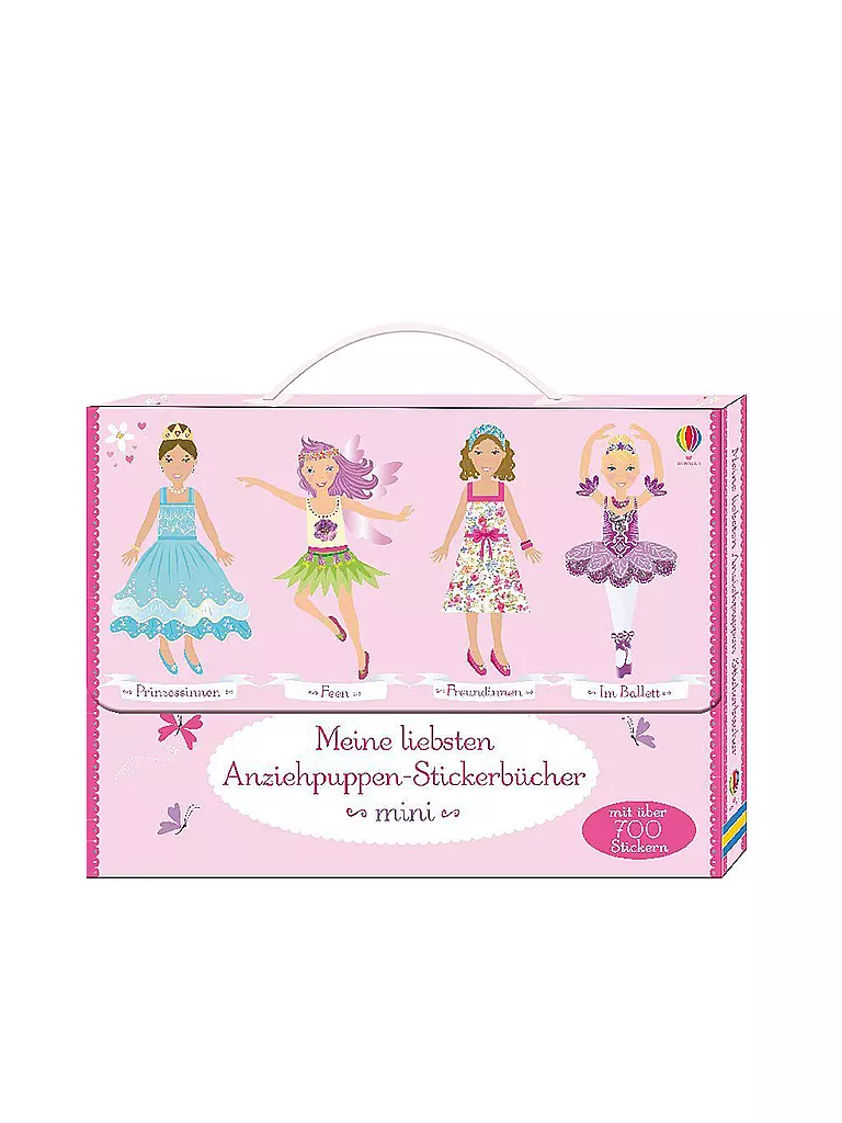 USBORNE (MORAWA) | Meine liebsten Anziehpuppen-Stickerbücher mini | keine Farbe