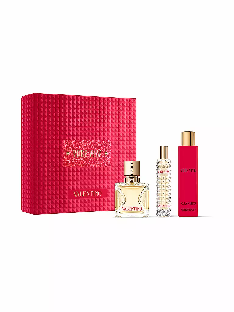 VALENTINO | Geschenkset - Voce Viva Eau de Parfum 50ml / 15ml / 100ml | transparent