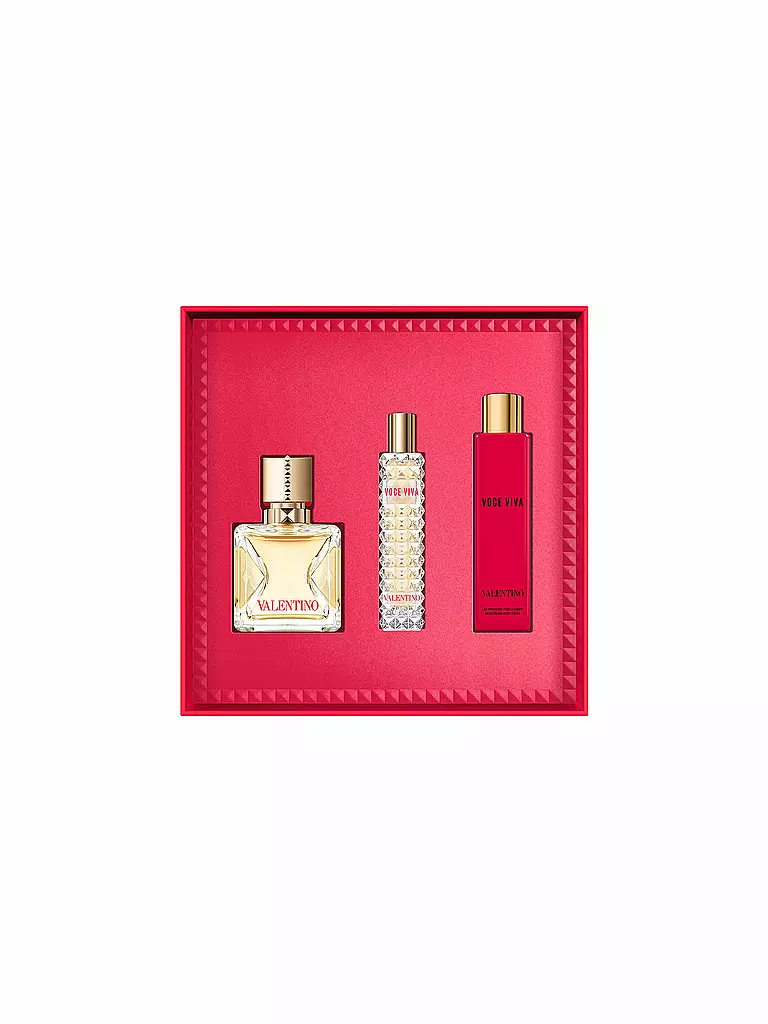 VALENTINO | Geschenkset - Voce Viva Eau de Parfum 50ml / 15ml / 100ml | transparent