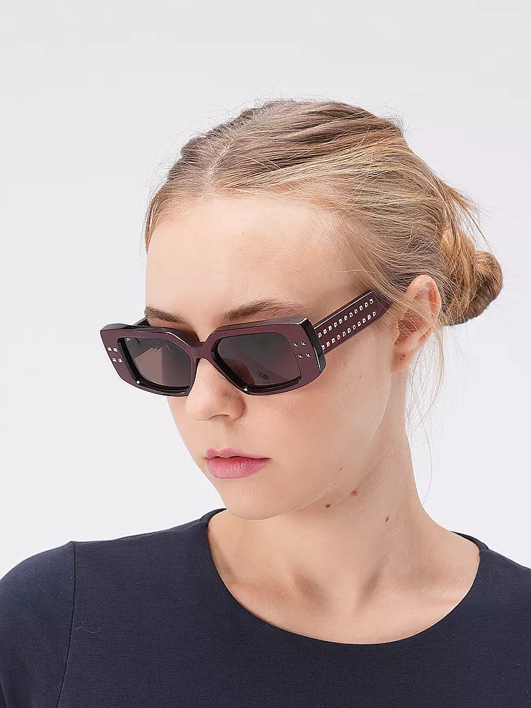 VALENTINO | Sonnenbrille V-CINQUE/53 | dunkelrot