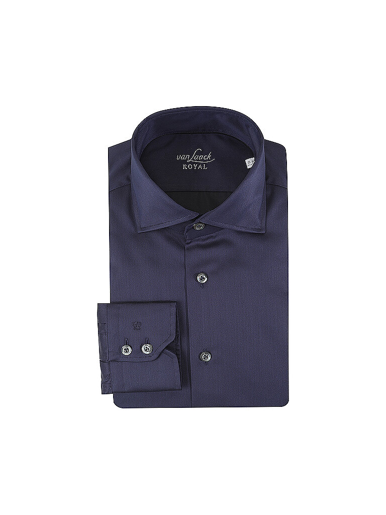 VAN LAACK Hemd Tailor Fit RIVARA dunkelblau | 40