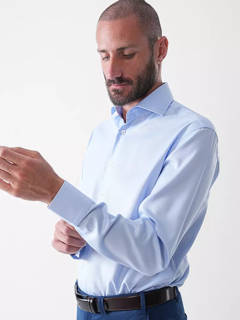 VAN LAACK | Hemd Slim Fit | hellblau