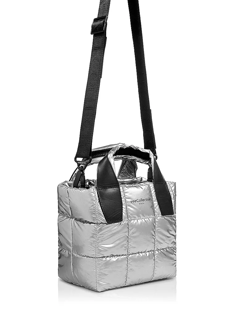 VEE COLLECTIVE | Tasche - Mini Bag PORTER TOTE Mini | silber