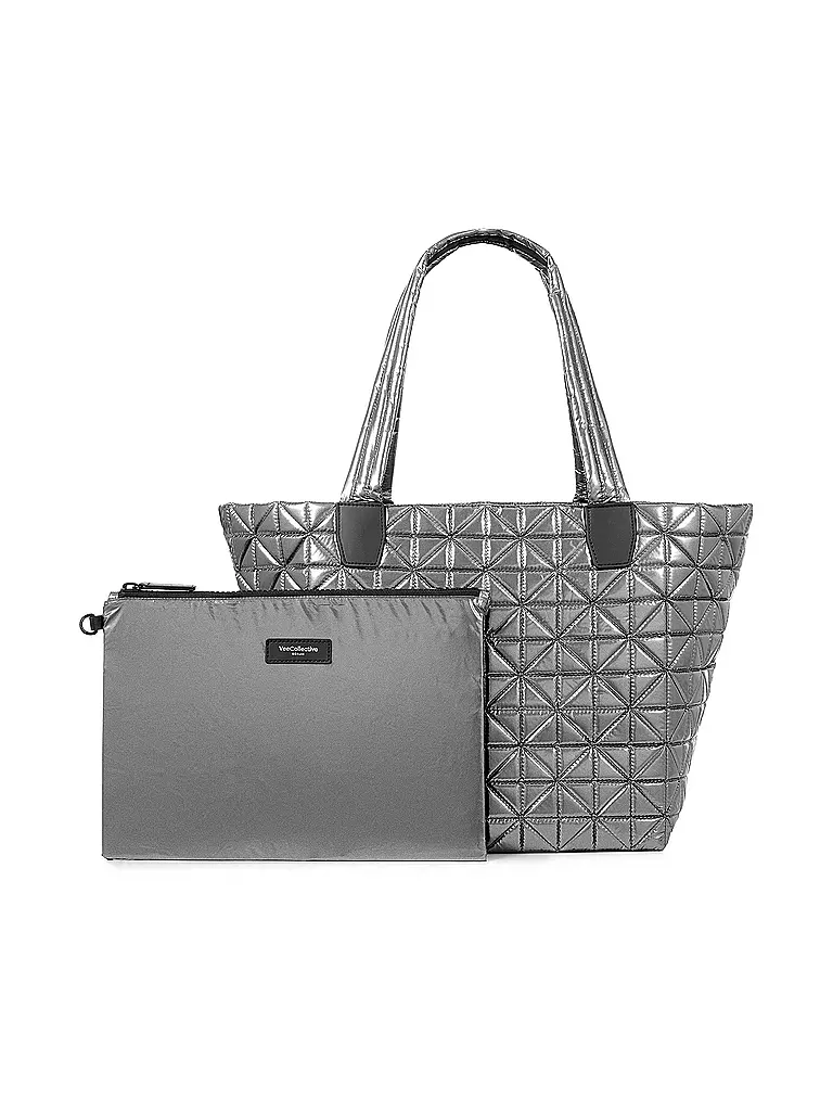 VEE COLLECTIVE | Tasche - Shopper VEE TOTE Medium | silber