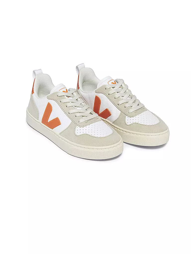 VEJA | Jungen Sneaker V-10 | weiss