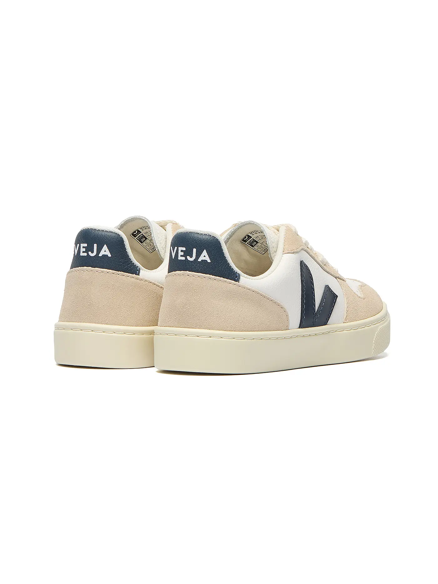 VEJA | Jungen Sneakers V-10 | weiss
