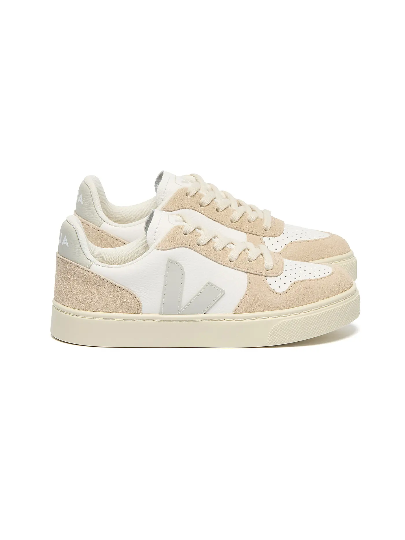 VEJA | Mädchen Sneakers V-10 | weiss